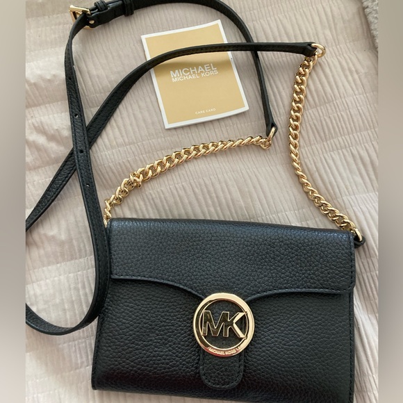 Michael Kors Bags Michael Kors Nwot Crossbody Gold Chain